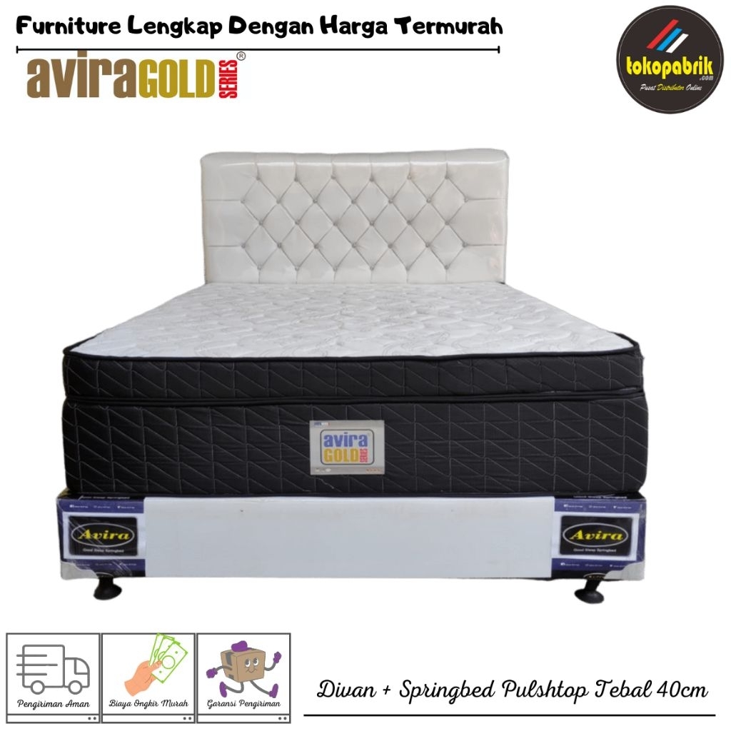 Kasur Springbed Plushtop 160x200 Murah / Divan Kasur Double Busa No 2 Bandung Cimahi Sumedang Cirebo
