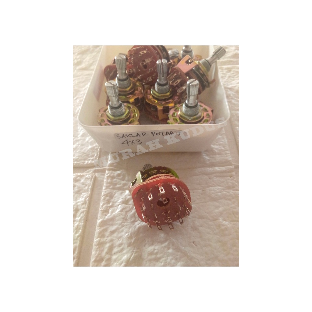 SAKLAR ROTARI SWITCH (4X3)