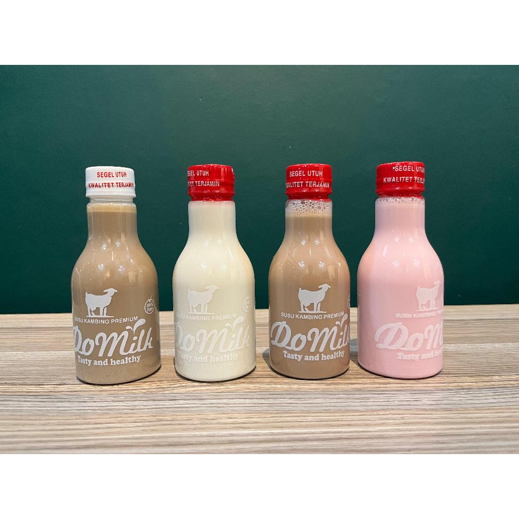 

Domilk Premium Tase-Susu Kambing Pasteurisasi -Varian rasa 250 ml