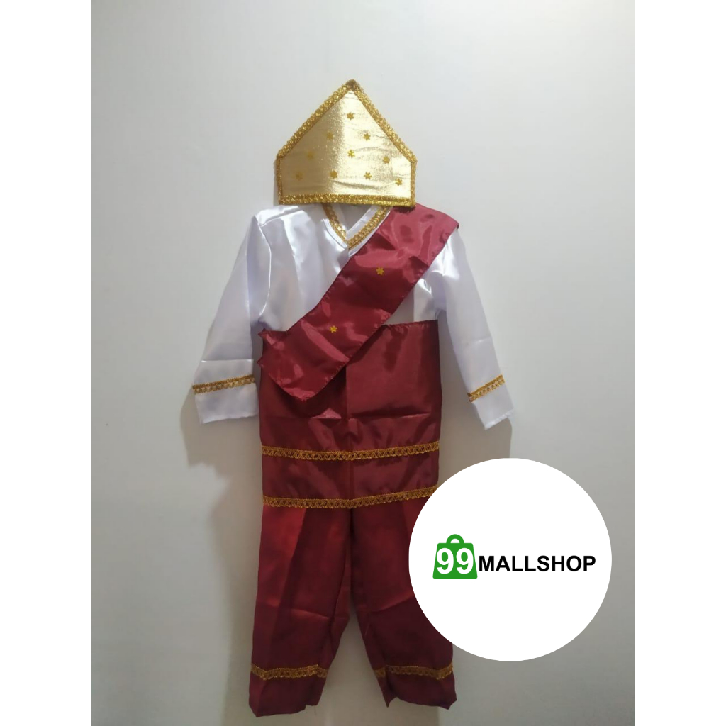 Baju Anak dan Dewasa Adat Lampung Perempuan dan Laki / Baju Adat Lampung