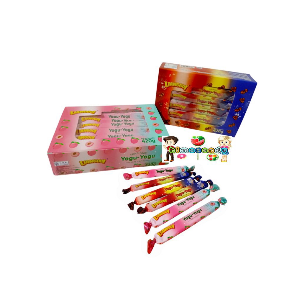 

LIANGGUI PERMEN GUMMY YOGU YOGU BOKS ISI 30 PCS