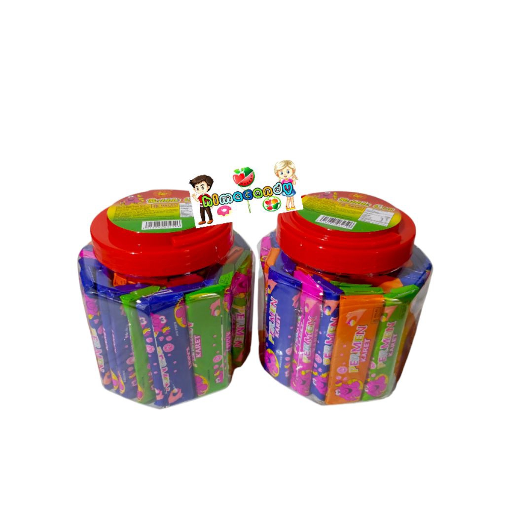 

PERMEN BUBLEGUM KARET TATO ISI 50 PCS