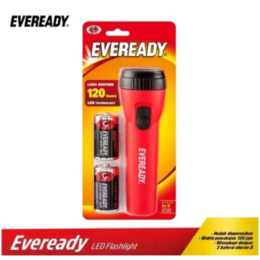 SENTER EVEREADY LED LONG RUNTIME 120 HOURS / SENTER EVEREADY LED TECHNOLOGY
