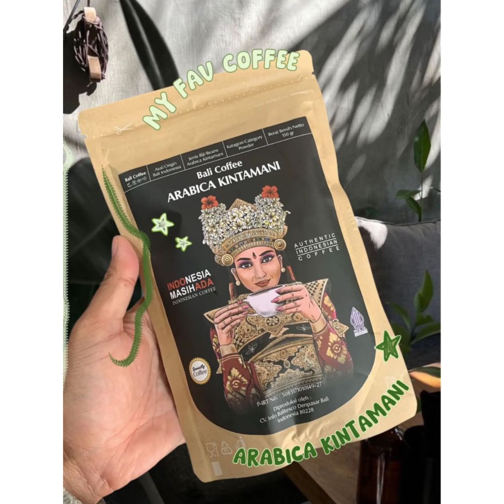 

Bali coffee authentic Indonesian robusta, arabica dan blend