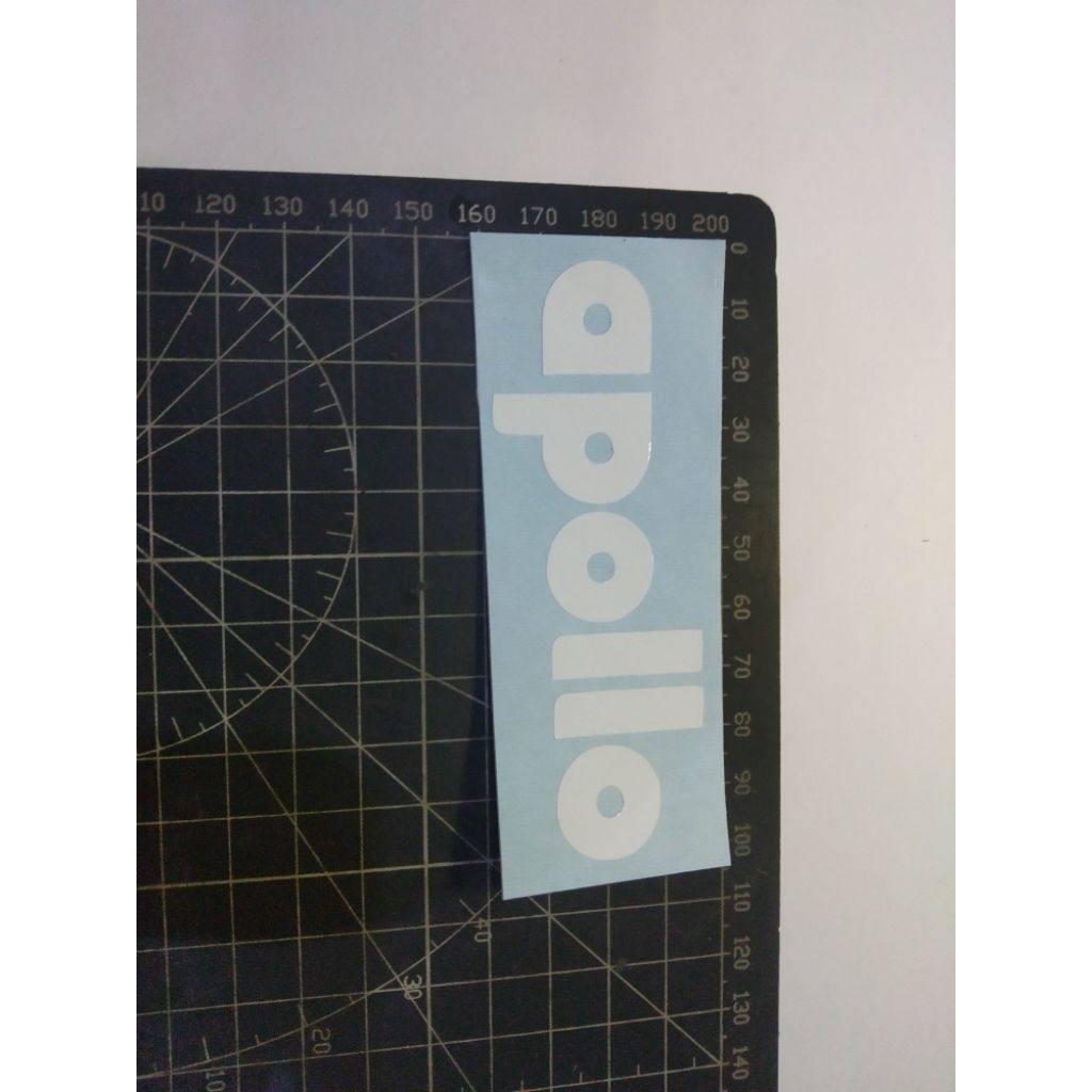 

stiker cutting apollo