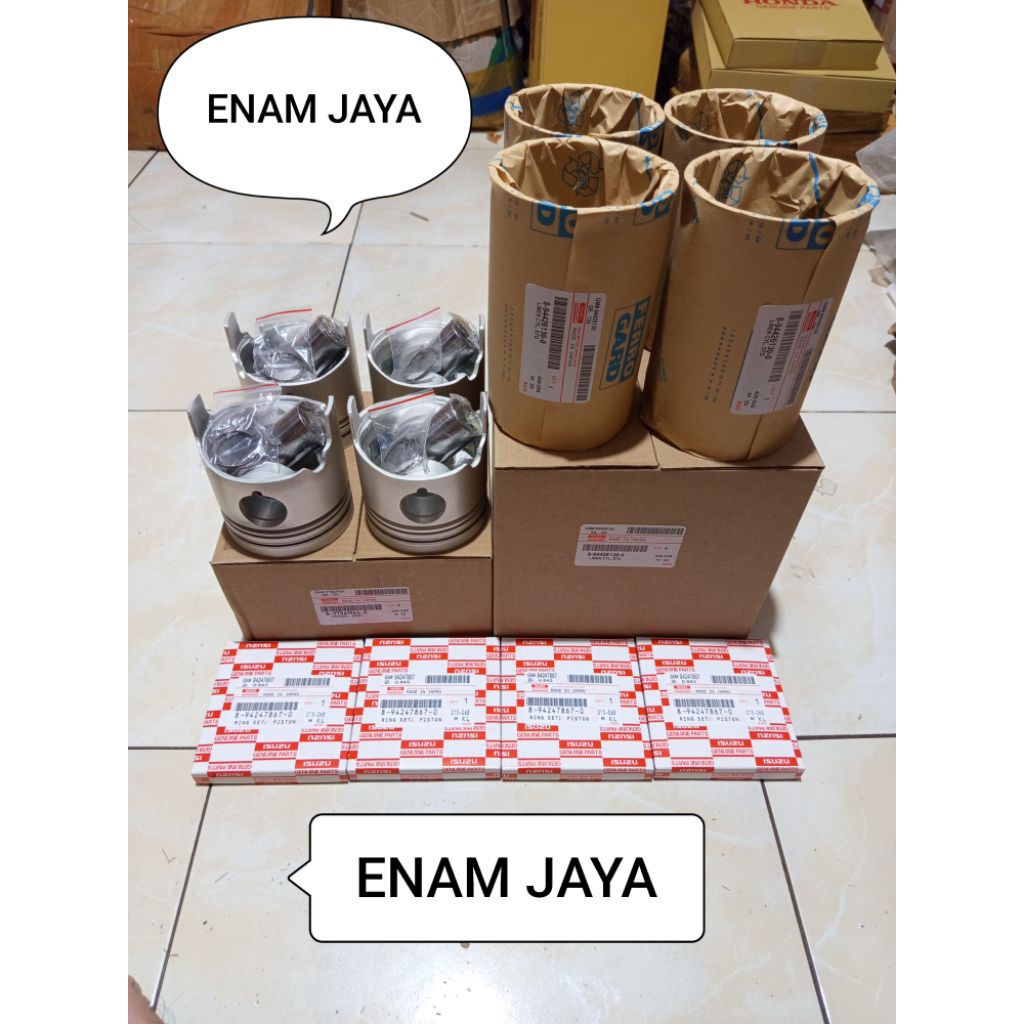 LINER KIT PISTON RING PISTON PANTHER 2.5 TURBO PANTHER TOURING