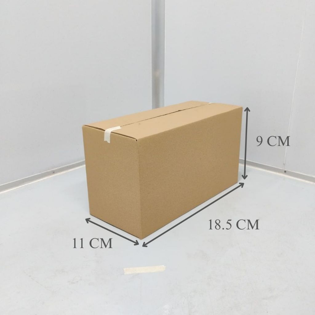 

Corrugated Carton Box - Kardus Box Polos 18.5 x 11 x 9 cm