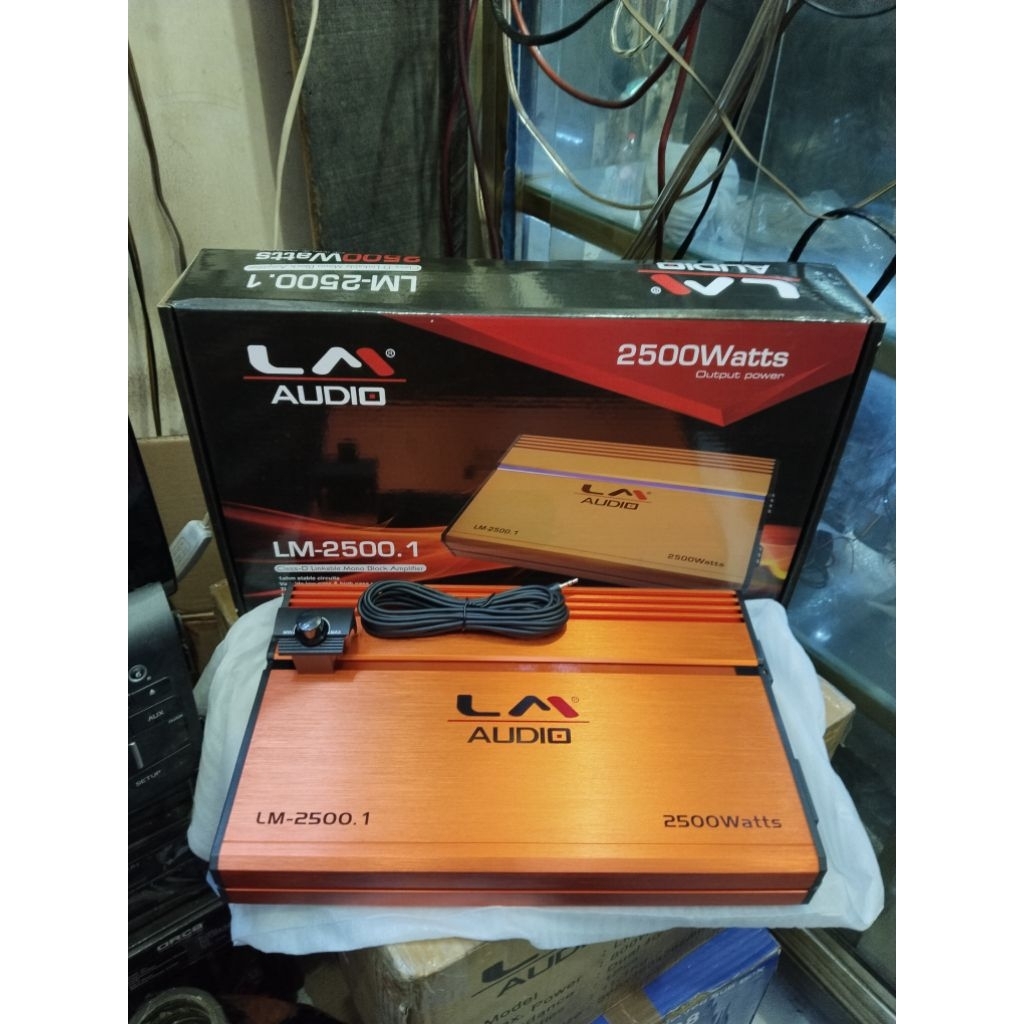Power Monoblok LM AUDIO seri LM-2500.1 Audio Mobil