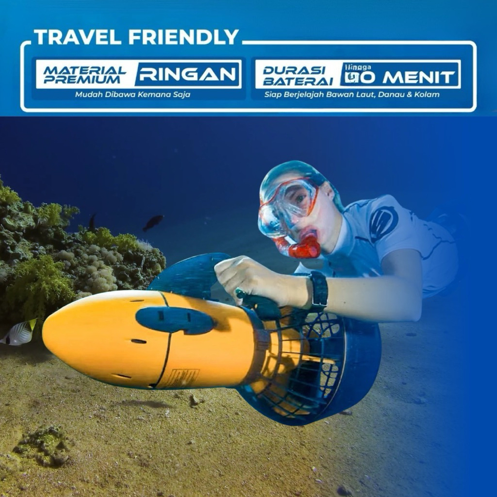 Underwater Scooter/Sea Scooter - Skuter Air Elektrik IKAME