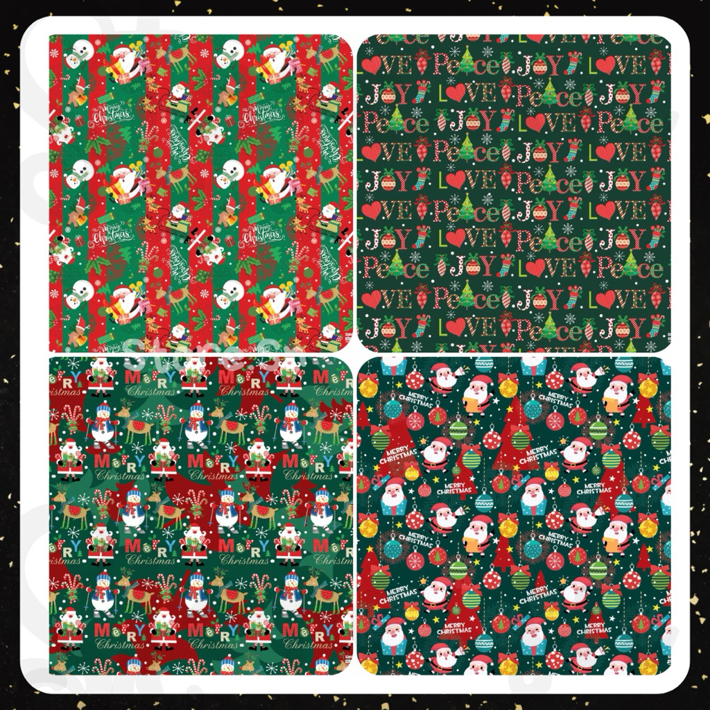 

KERTAS KADO NATAL SANSAN WAWA KERTAS KADO MERRY CHRISMAST SANWA DOF