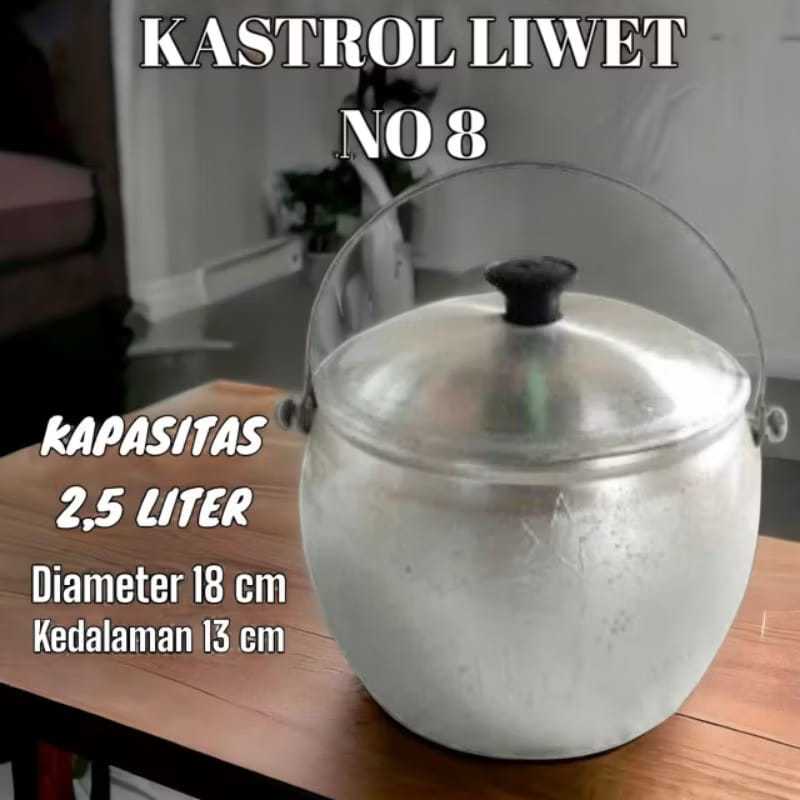 Panci Liwet Komodo Panci Alumunium Kastrol Liwet Periuk Liwet Murah