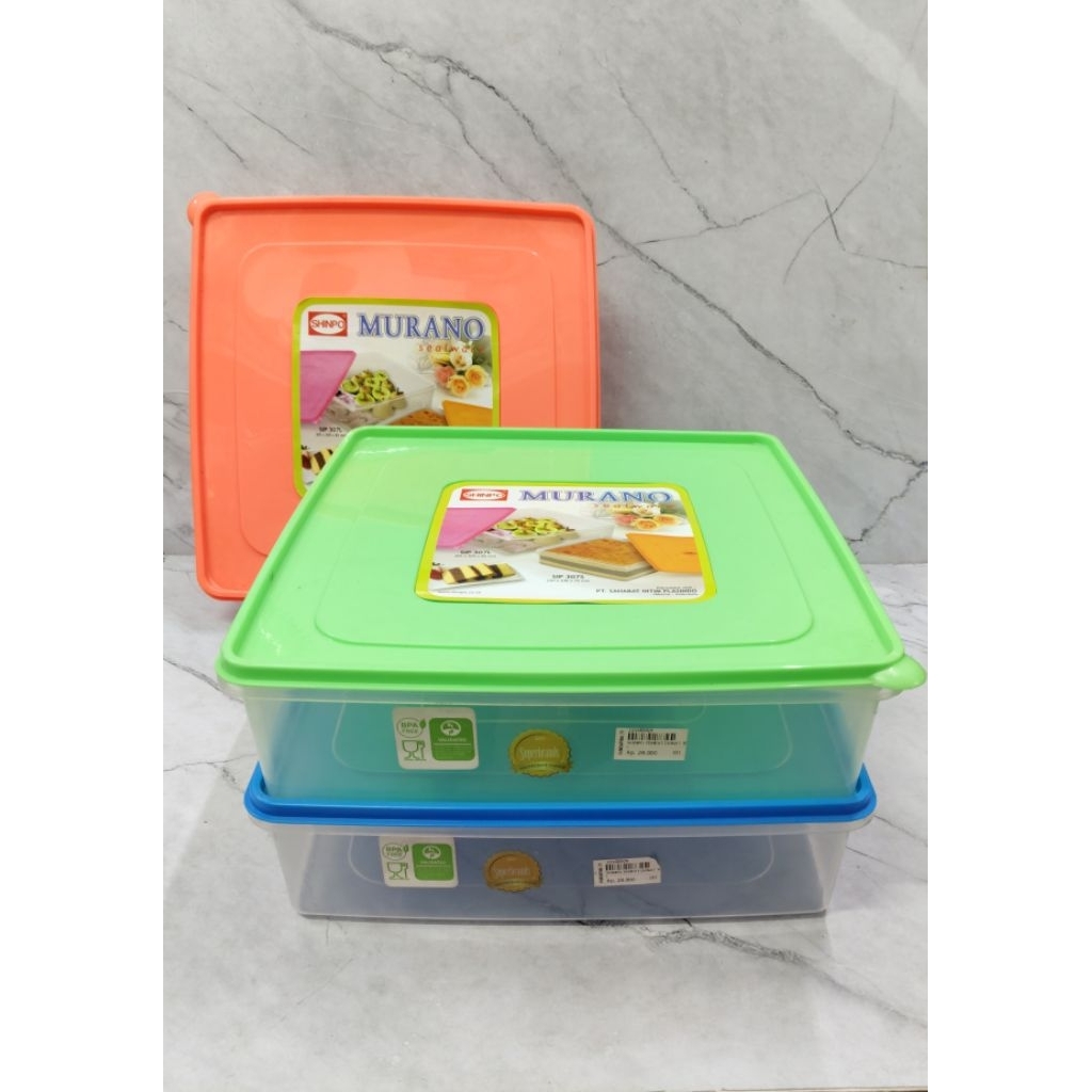 KOTAK DONAT SHINPO 307 L / KOTAK KUE / TEMPAT KUE - SHINPO