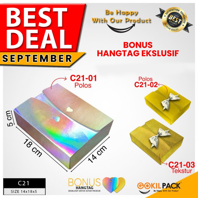 

Kotak Kado|Hologram|Souvenir|Gift|Box|Dus|Packaging|C21