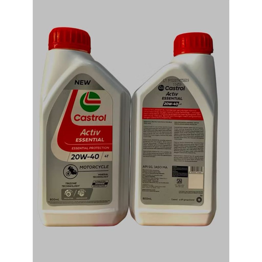 Oli Castrol Activ 4T 20W-40