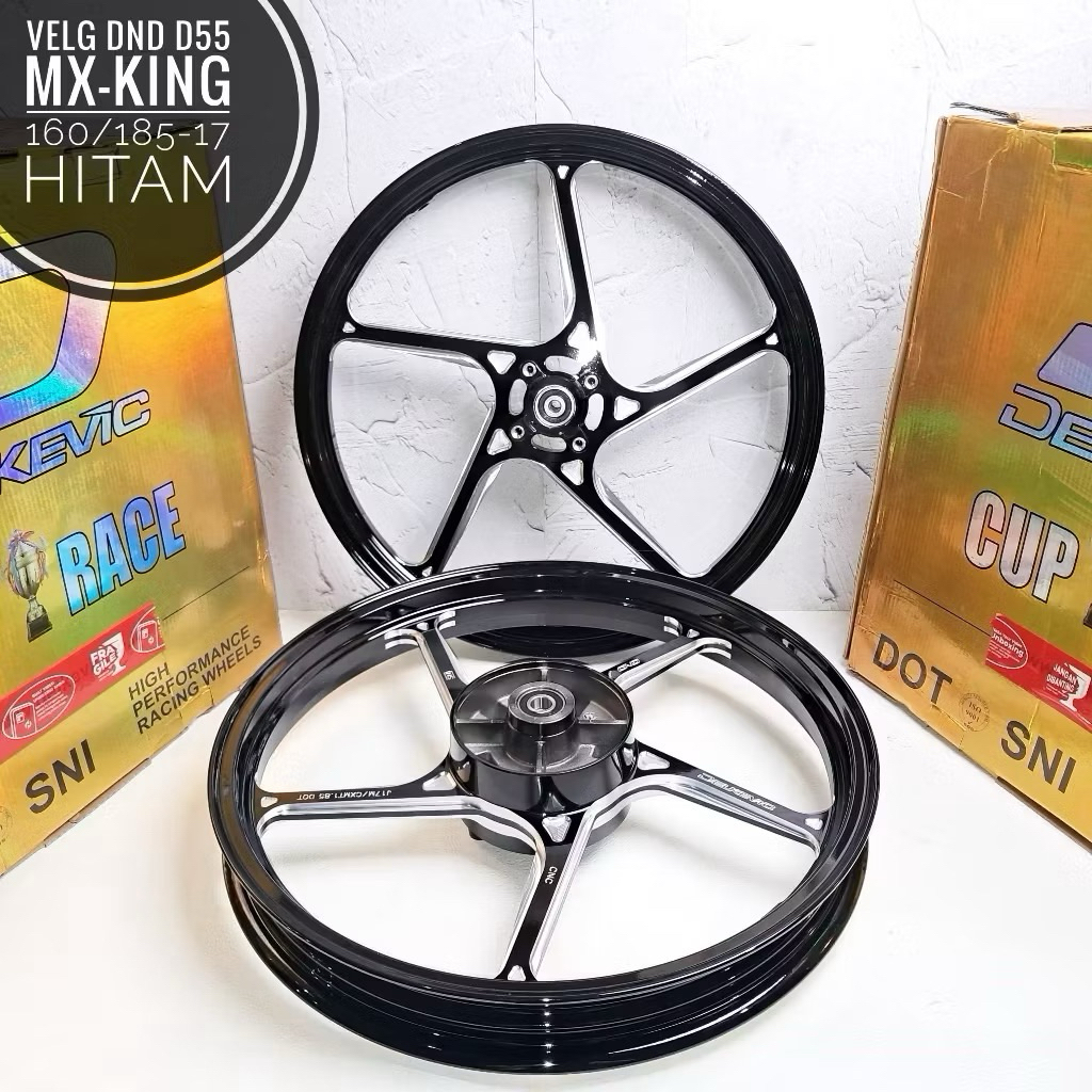 VELG DND DELKEVIC D55  MX KING 160X185 RING 17 VELG MX KING VND AK 55 MUTAKIN MX KING VELG ENKEI