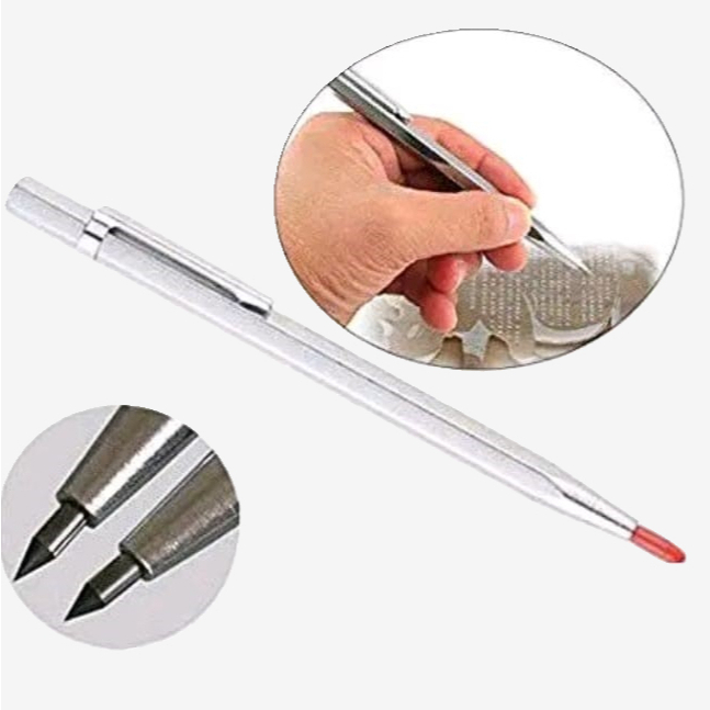 

Ezren EZ-0371 Alat Pemotong Kaca Model Pulpen Alat Penanda Garis 1pcs