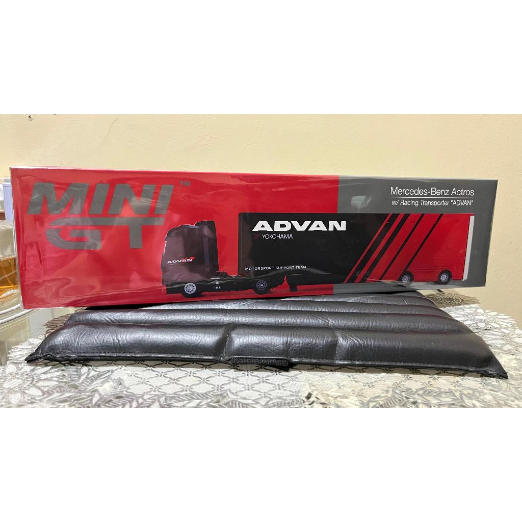 Mini GT Mercedes Benz Actros Racing Transporter Advan