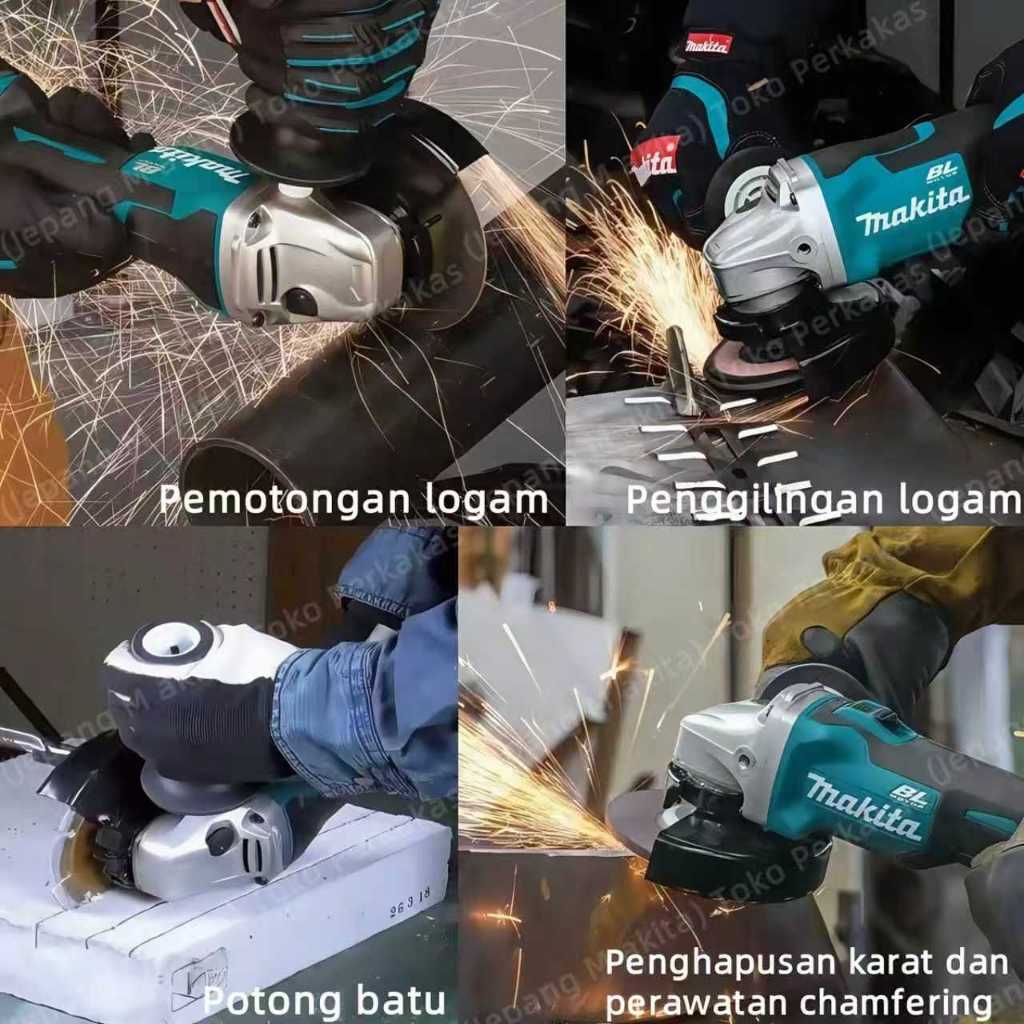 Presha.Hnf - Makita Dga508Z Mesin Gerinda Baterai 18V Cordless Angle Grinder Original