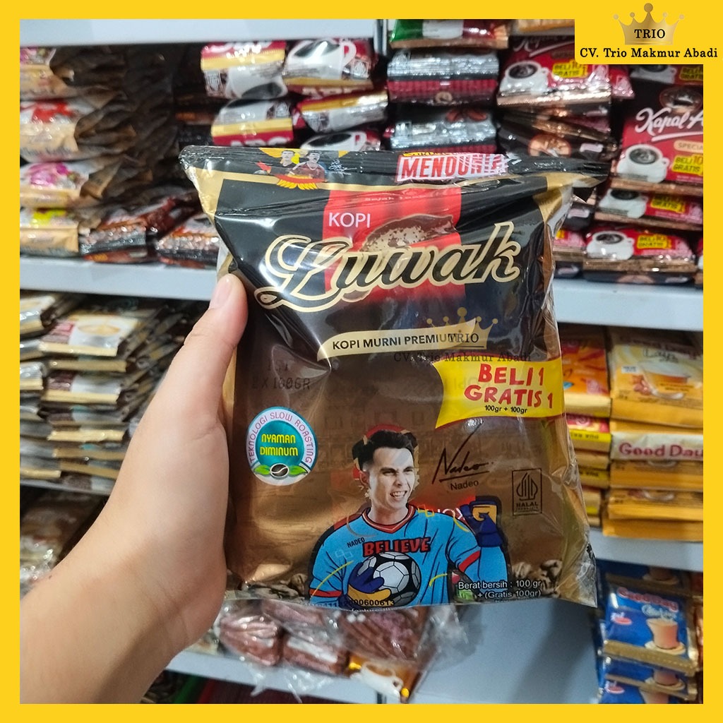 

kopi luwak Murni 100g gratis 100g (1+1)