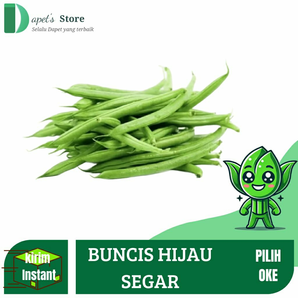 

Buncis Segar Pilihan Fresh - Dapet'S Store
