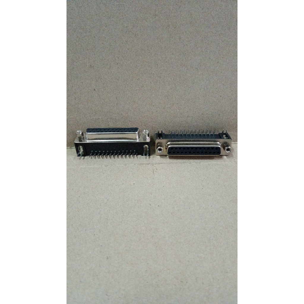 8365 konektor connector db25 db 25 25pin 25 pin female cewek pcb