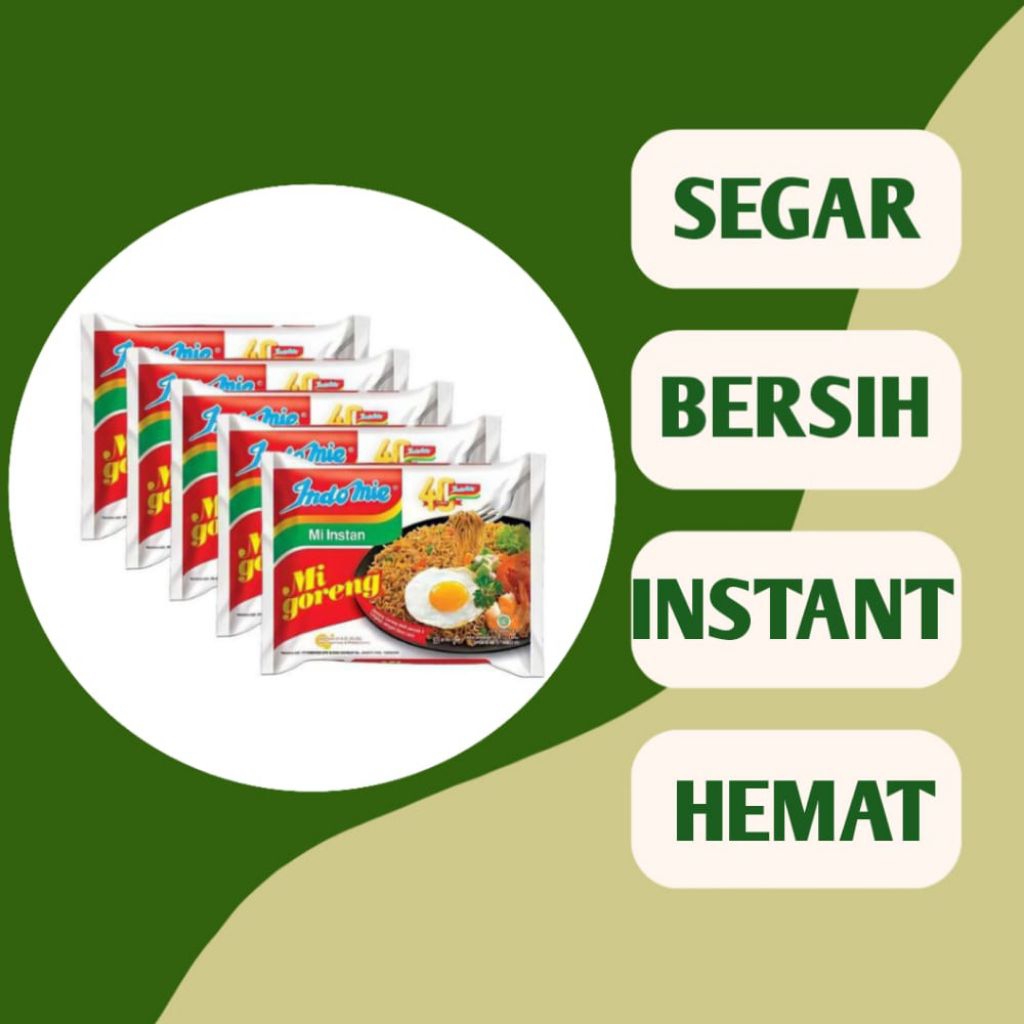 

MIE GORENG INDOMIE 1 PCS - INSTAN PALEMBANG