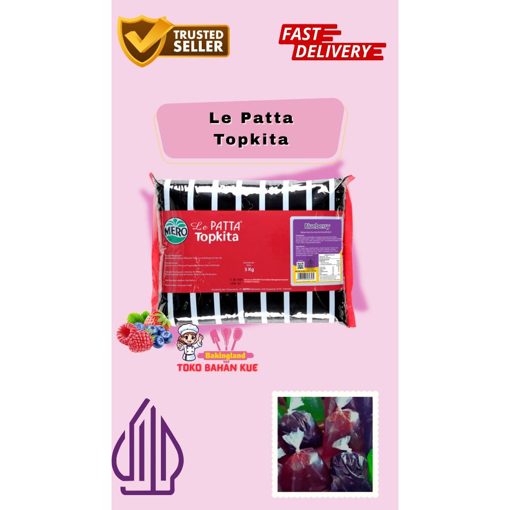 

Selai Lepatta blueberry Jel ekonomis dan lezat