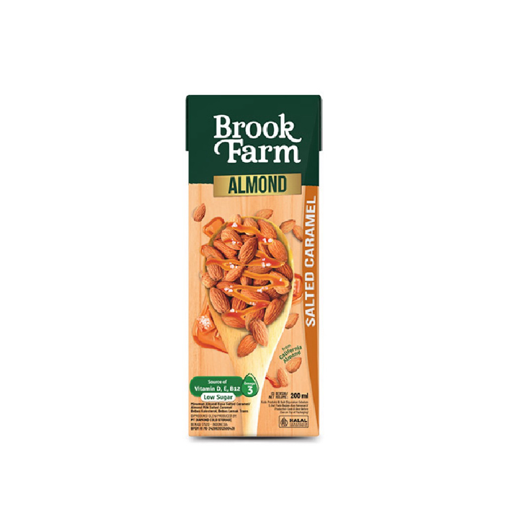 

Susu UHT Brookfarm Almond milk 200ml