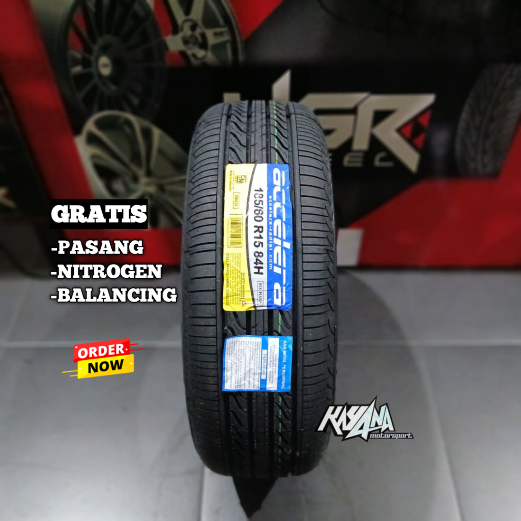 Ban Mobil 185 60 R15 Accelera Eco plush Ban Standar Yaris Vios Ring 15 Ukuran 185/60 R15