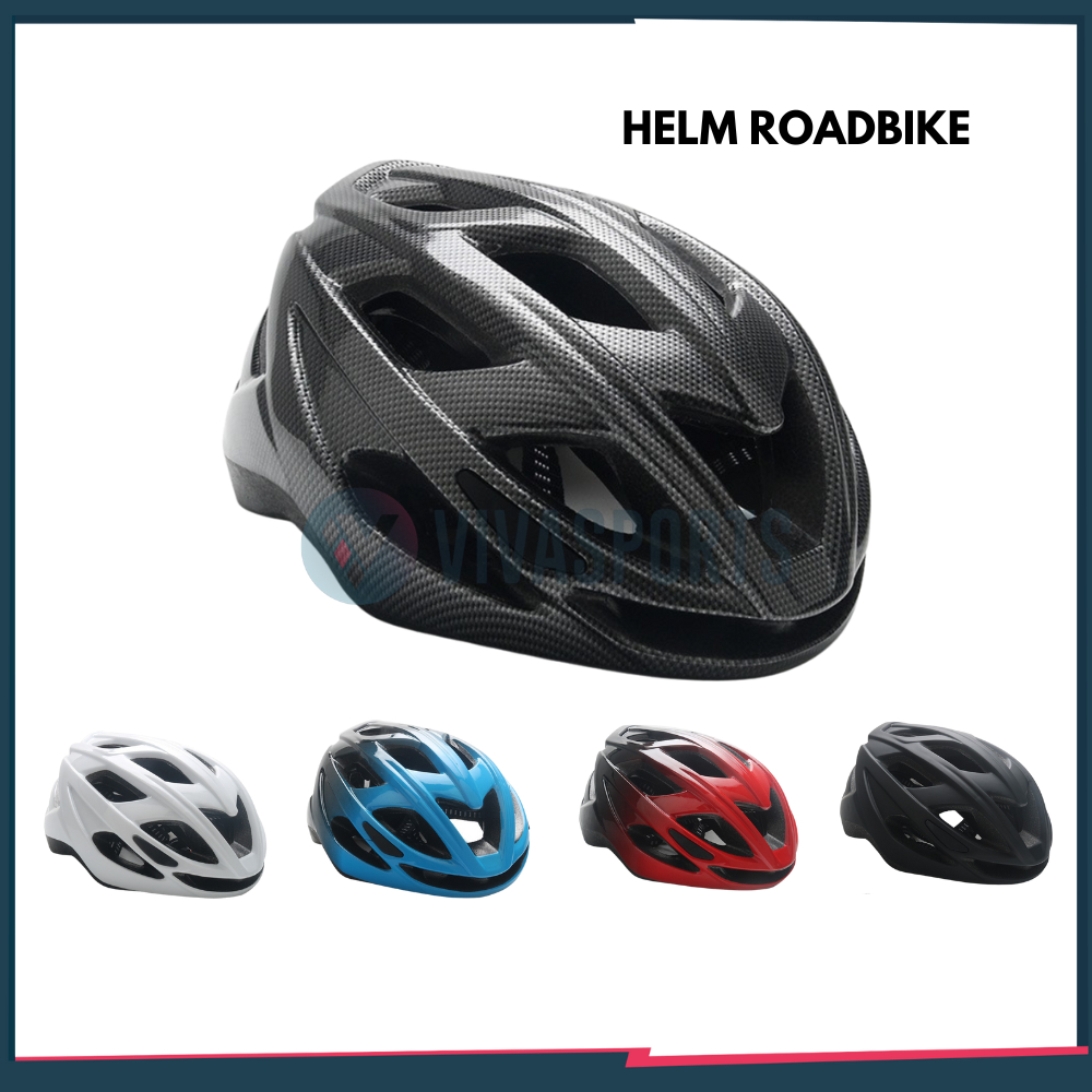 VIVASPORTS - Helm Sepeda Ultralight Bicycle Helmet / Helm Road bike / Helmet MTB Ebike