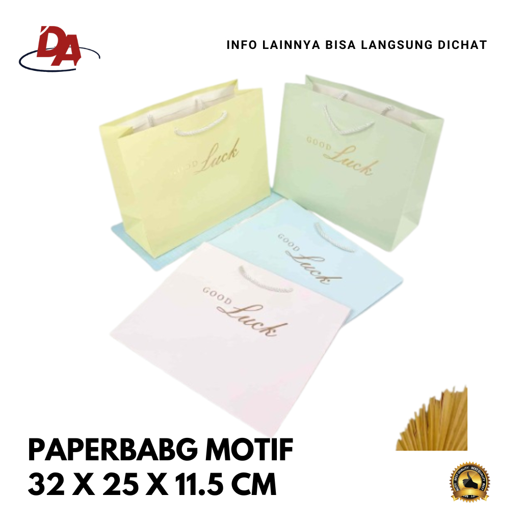 

PAPERBAG MOTIF - TAS SOUVERNIR - TAS BELANJA - TAS HAMPERS - TAS PAPERBAG BESAR