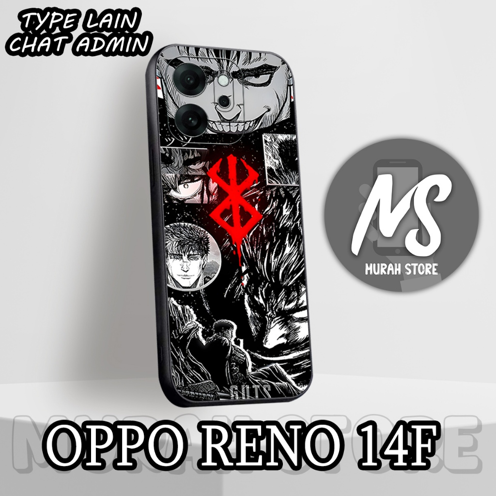 Softcase Karet OPPO RENO 14F/MS7/Motif ANIME/Case Hp OPPO RENO 14FI/Silikon OPPO RENO 14F