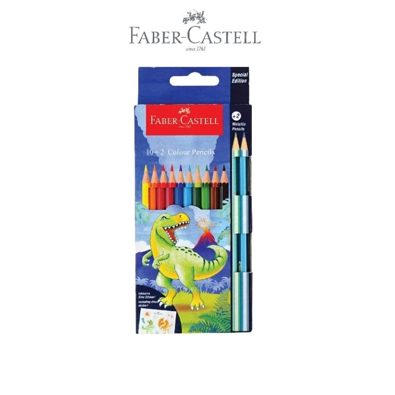 

Faber Castell - Pensil Warna Dino Seri