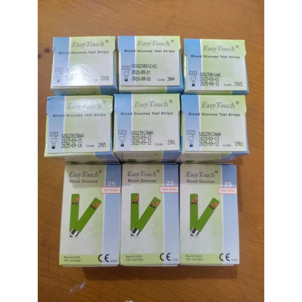 Easy touch Glucose Strips / Easytouch Glucose / Easytouch gula