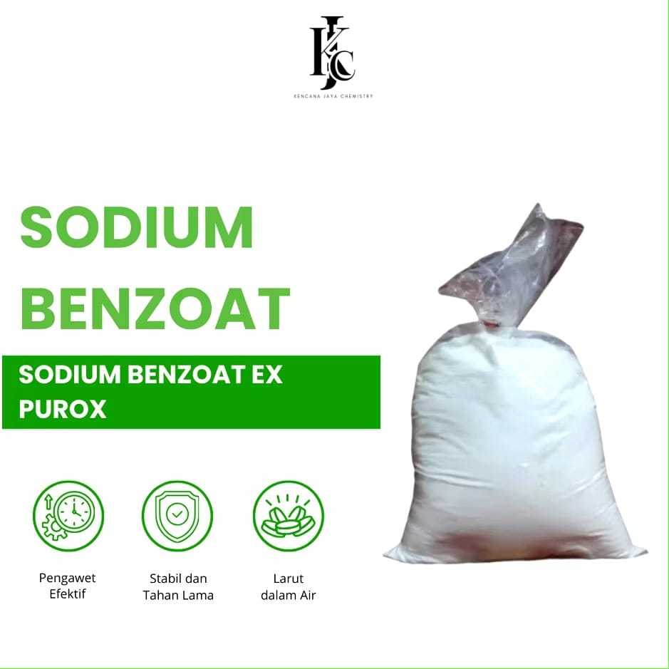 

Sodium Benzoat/Benzoat ex Purox 1kg