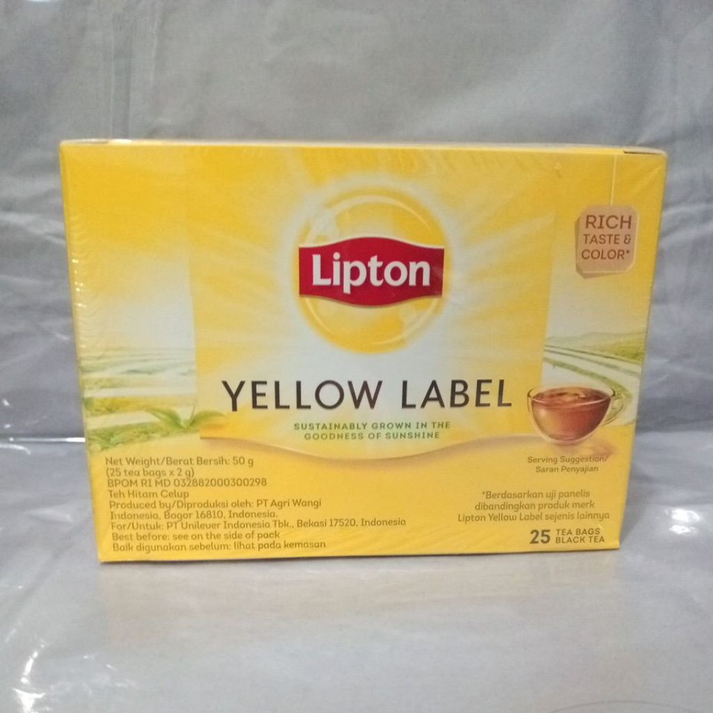 

Lipton Yellow Label TB 25 Envelope
