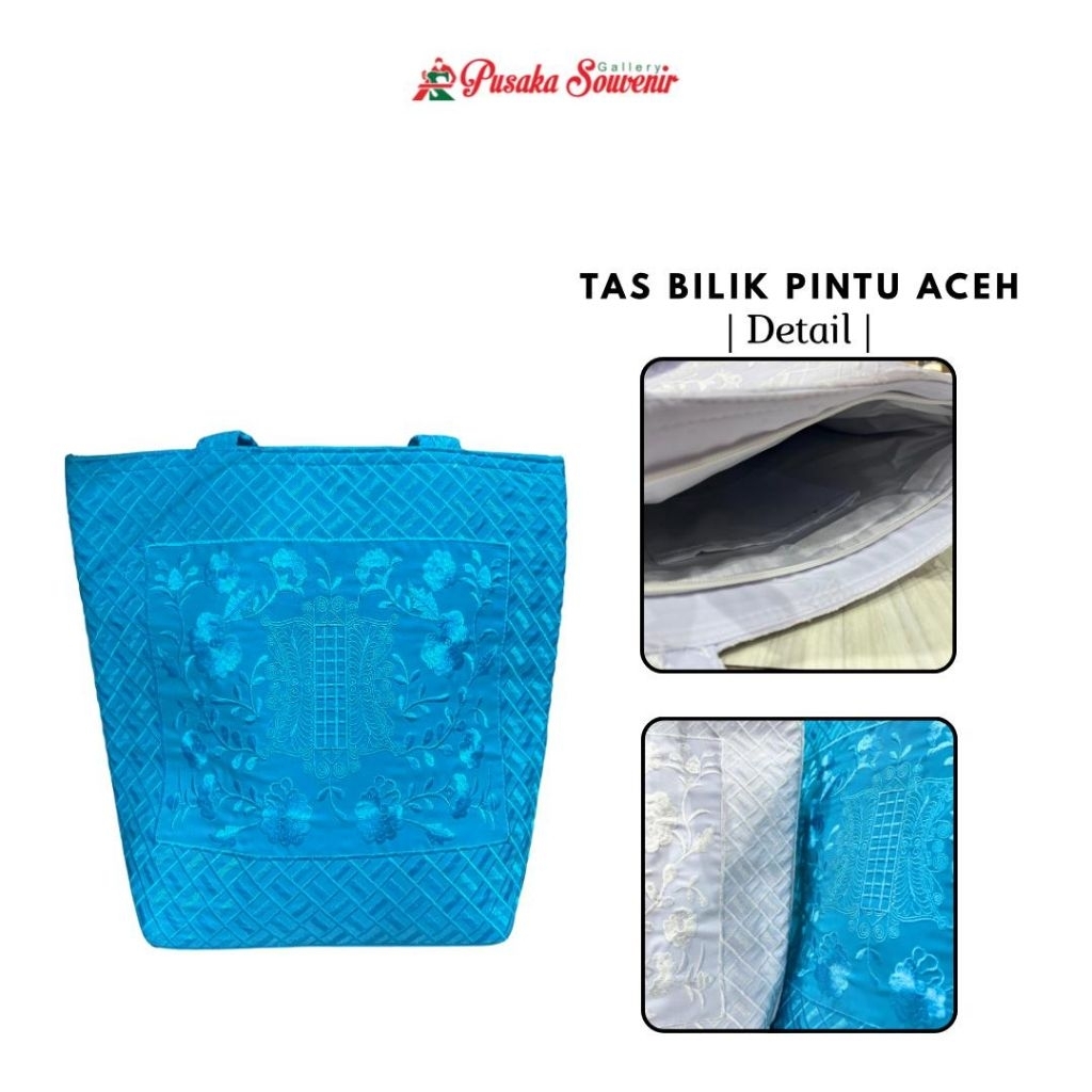 Tas bilik pintu aceh | TAS WANITA MOTIF ACEH