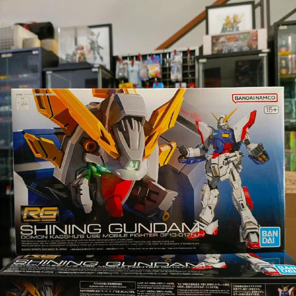 RG Bandai Shining Gundam Model Kit