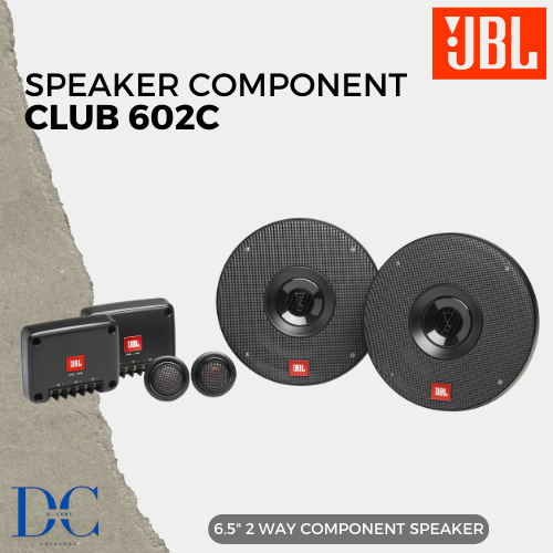 Speaker Split 2-Way Mobil - Speaker JBL Club 602C - 6.5 Inch - 2-Way Component System - Speaker Audi