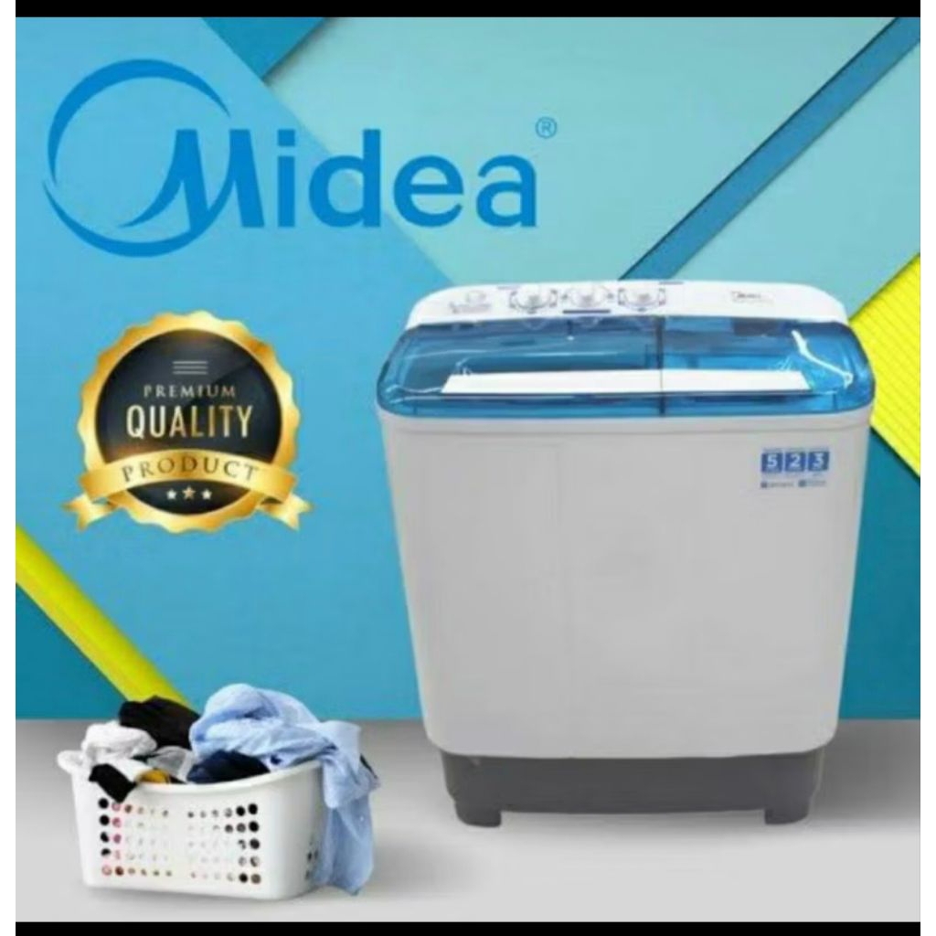 mesin cuci Midea mtd78 mesin cuci Midea 2 tabung