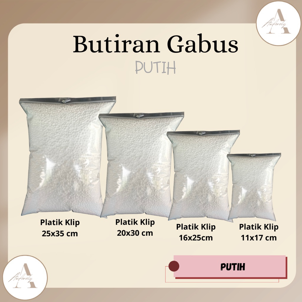 

Sterofoam / Styrofoam Beli 4 Gratis 1 Bola Gabus Kecil Kemasan Plastik klip