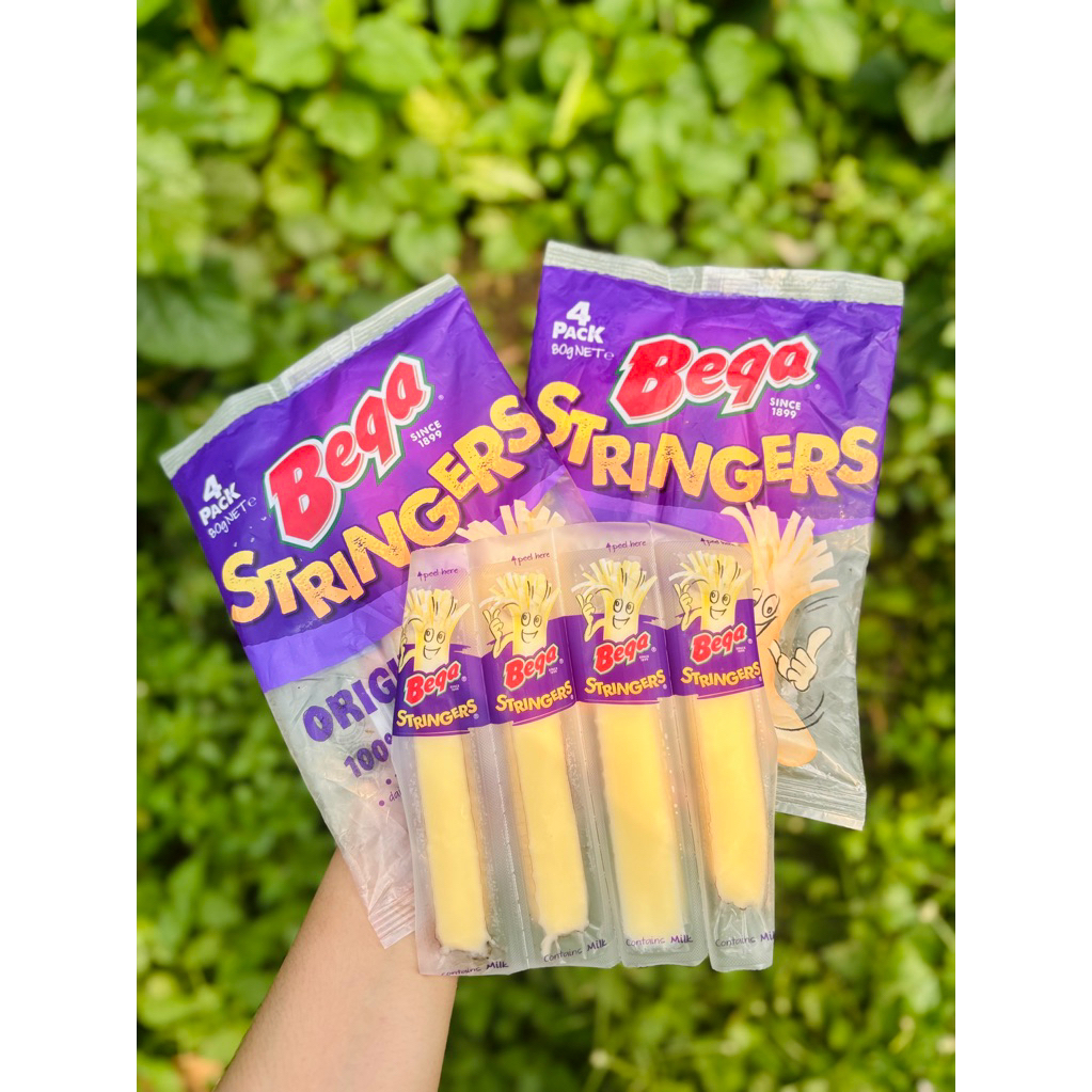 

BEGA STRINGERS ISI 4PACK KEJU MOZARELLA 80gr Exp 06/2026