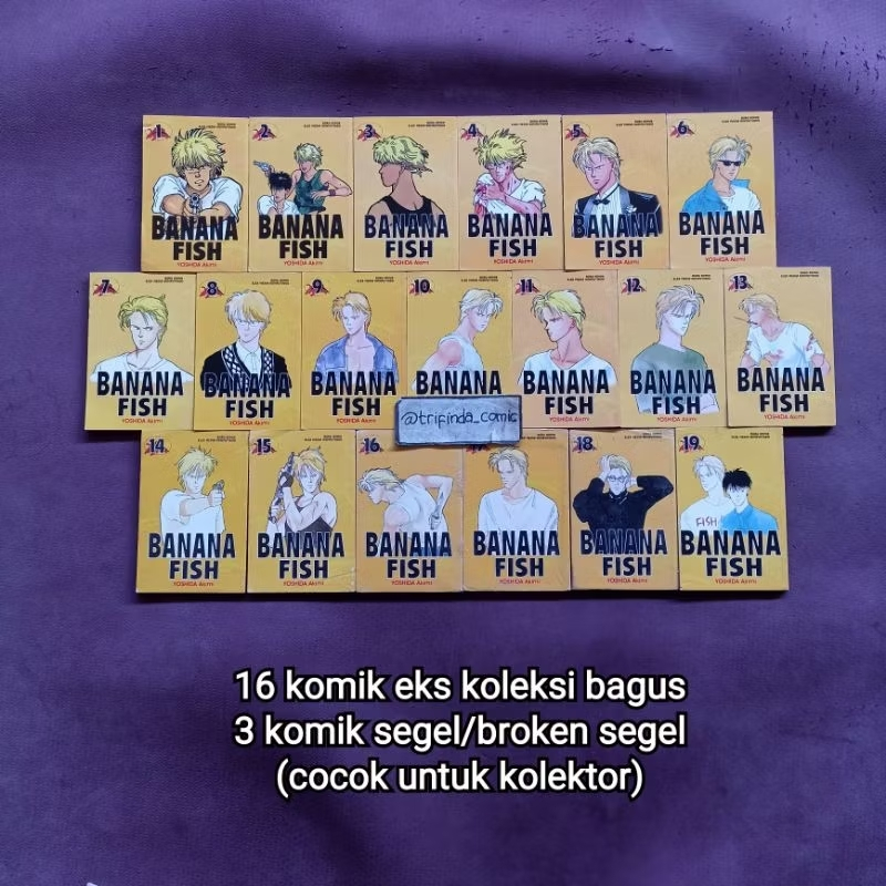 Komik BANANA FISH - Yoshida Akimi 1-19 Tamat