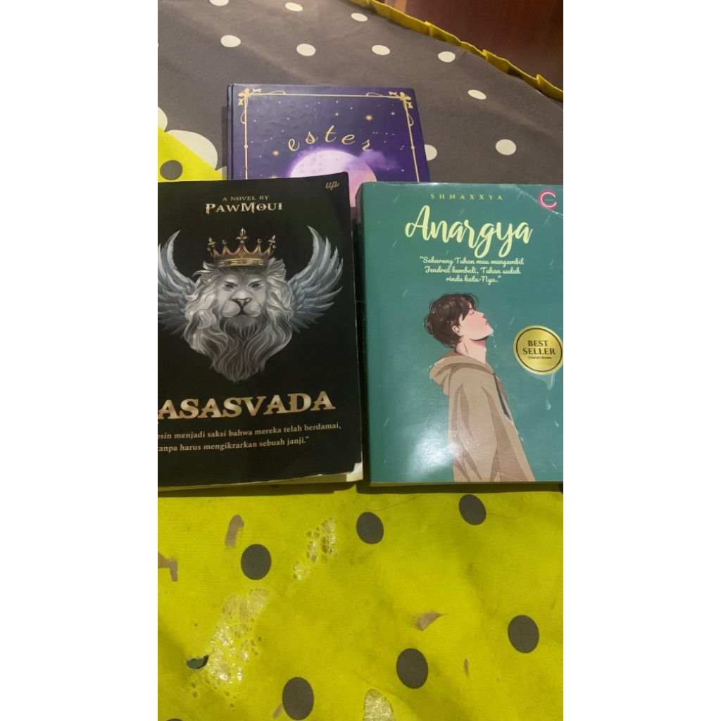 [PRE-LOVED] Novel Rasasvada, Anargya, Ester