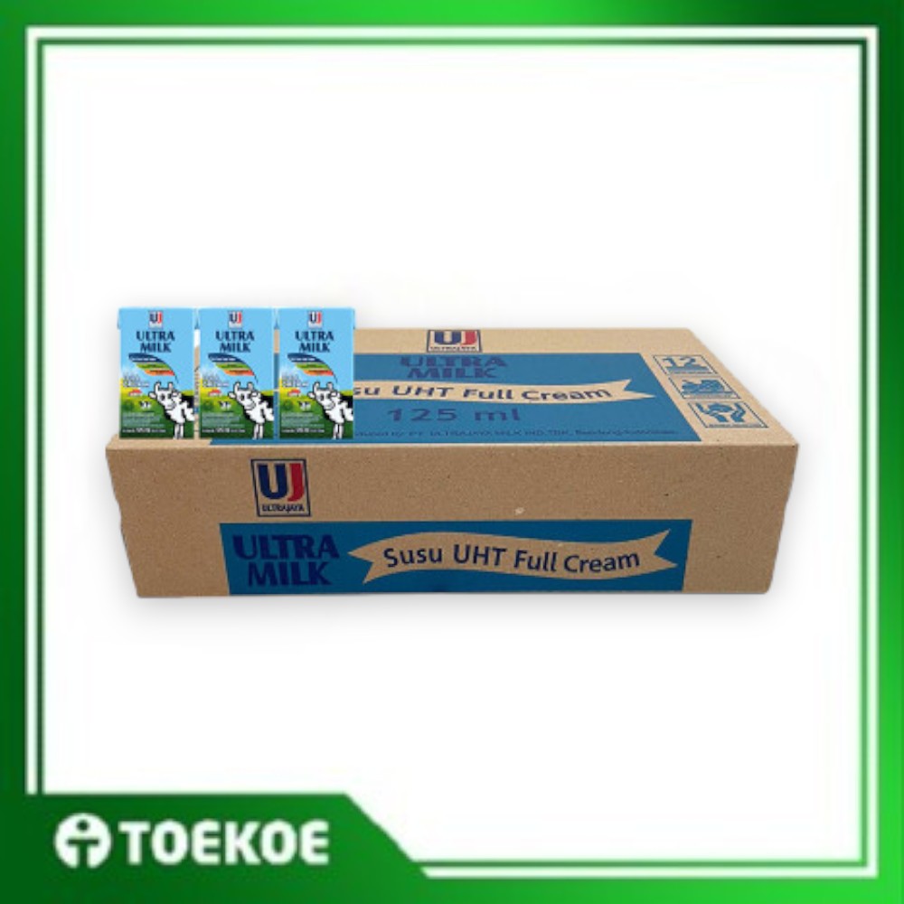 

TOEKOE Ultra Milk Susu Full Cream 125ml 1 Dus [isi 40pcs]