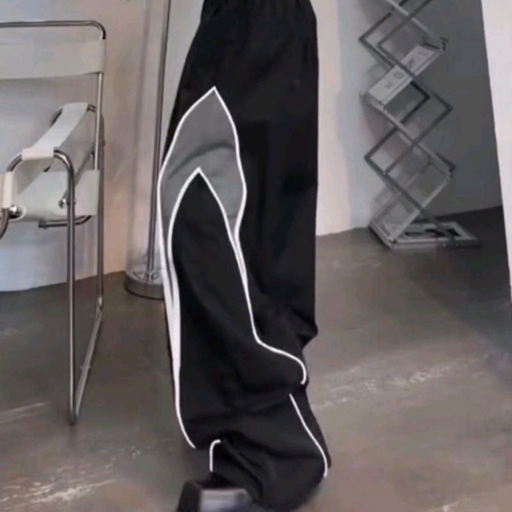 naka walet  reflective/celana panjang /baggy pants/baggy