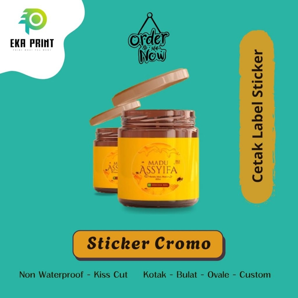 

Sticker Cromo A3 (Non Waterproof)