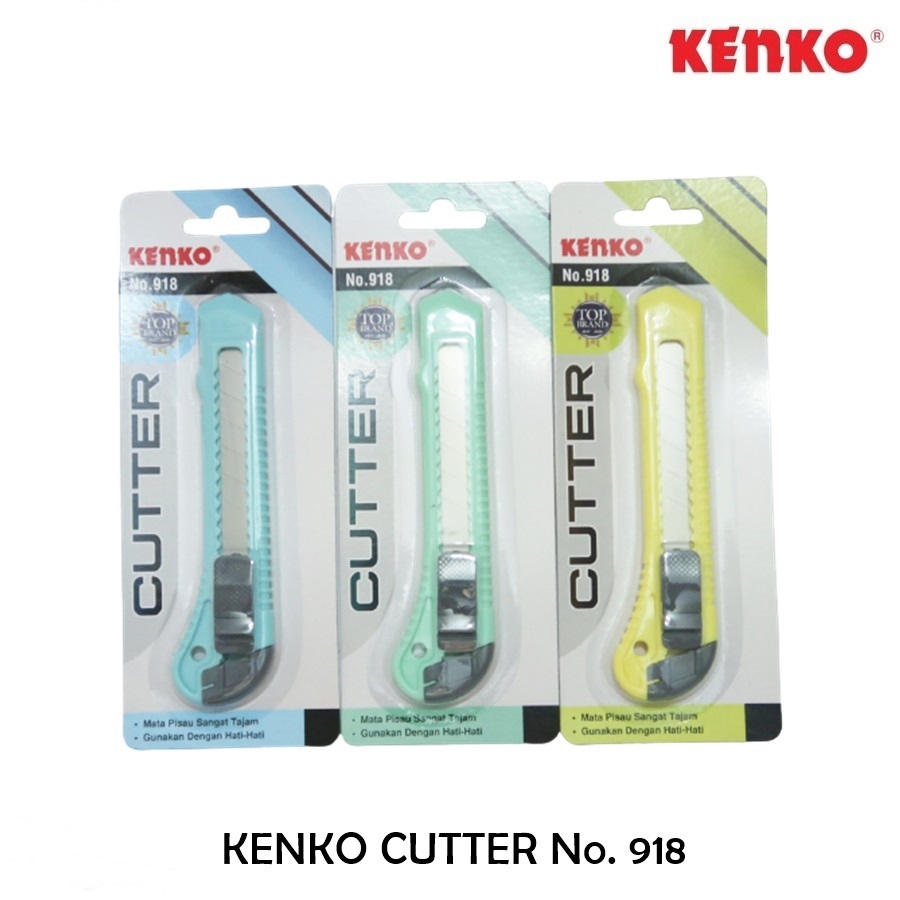 

CUTTER KENKO NO.918 / PISAU CUTTER KENKO BESAR PASTEL