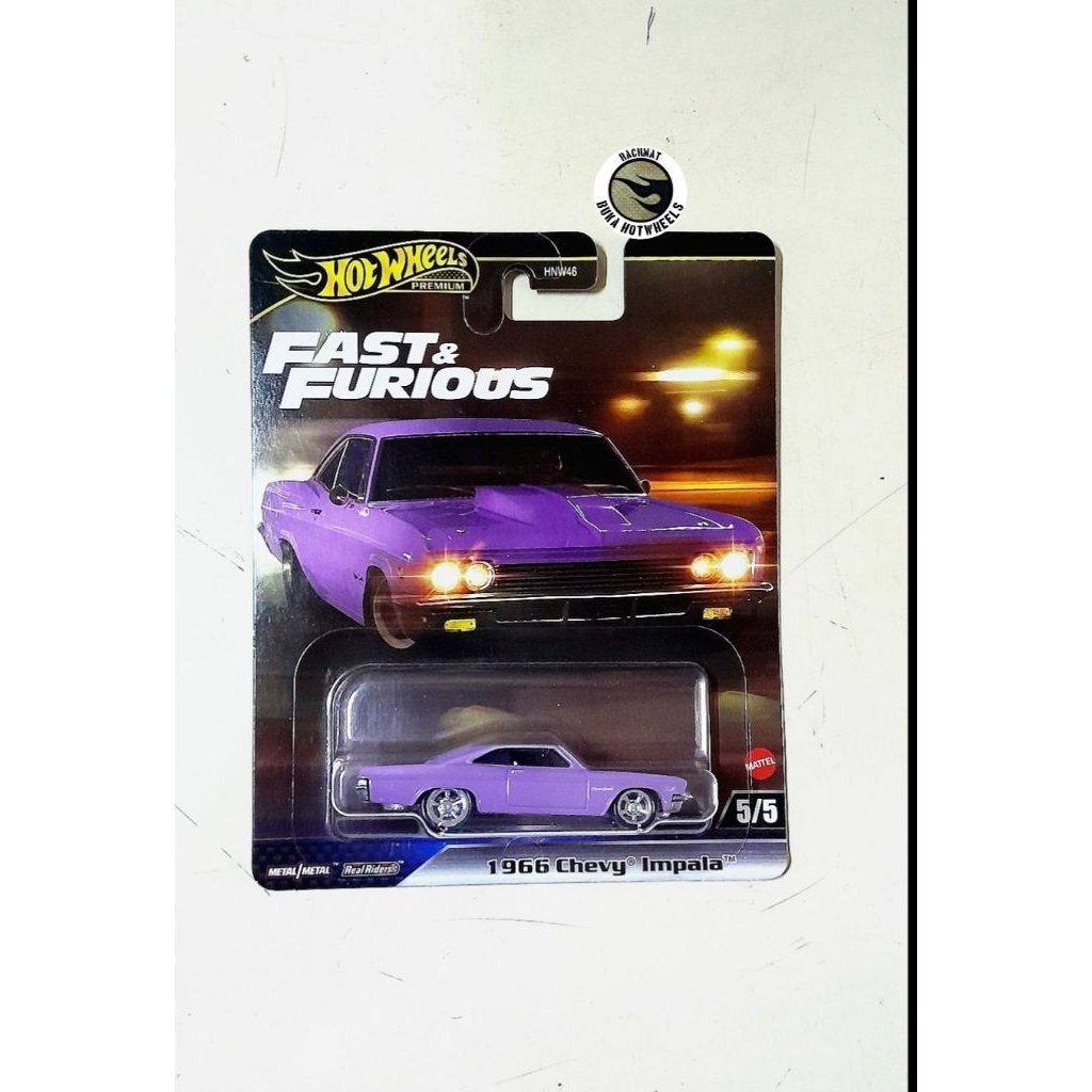 Hot Wheels 1966 Chevy Impala Diecast RBH