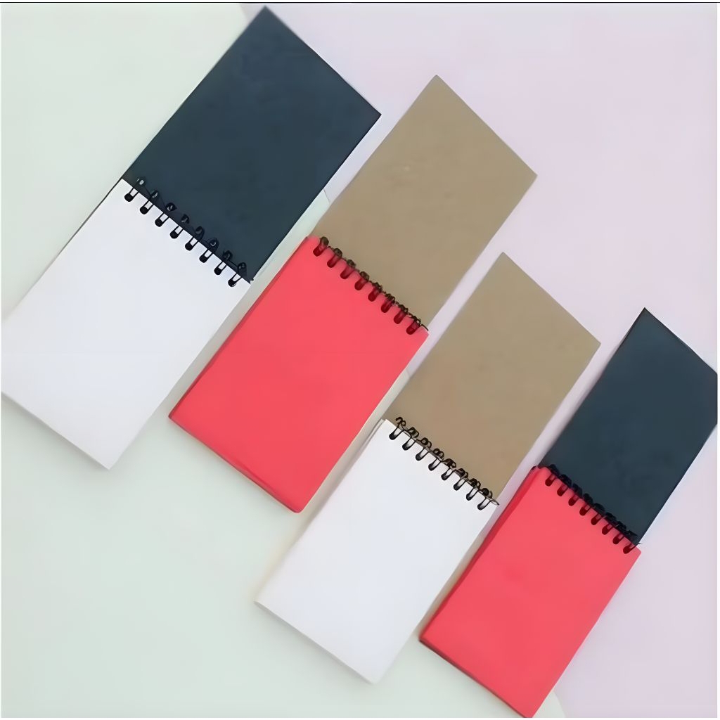 

Buku Sketsa Mini Sketchbook Unik Buku Saku Memo Sepiral Atas Merah Pink Hijau Putih Biru Kuning / Notebook Mini Polos Buku Polos